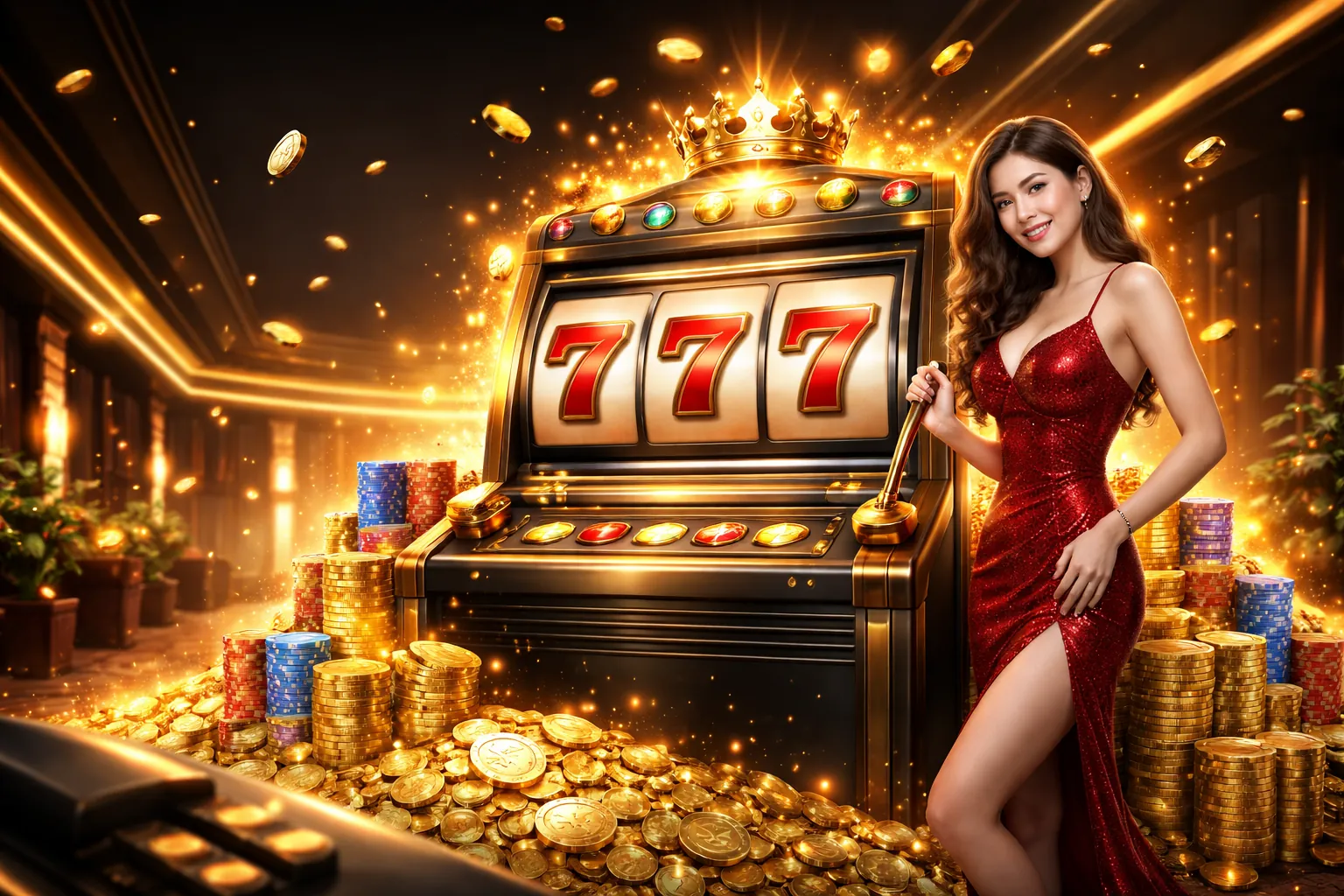 Hình ảnh trò chơi nổ hũ rực rỡ tại Quang88.vip